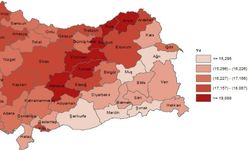 Türkiye’de 17.2, Malatya’da 18.4