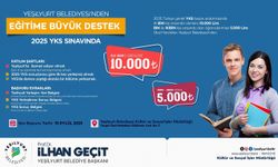 Yeşilyurt’ta Başarı Taçlanıyor: YKS Derecelilerine Nakdi Ödül