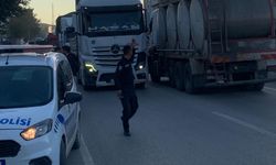 Adıyaman’da tankerin çarptığı kadın yaralandı