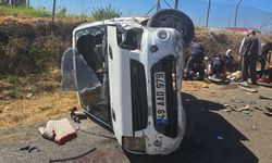 Şırnak’ta şiddetli çarpışma:8 yaralı