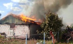 Doğanşehir'de Korkutan Yangın! Mahalleli Alevlere Karşı Seferber Oldu