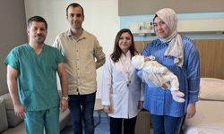 Eylül bebeğe kıkırdak dokusundan 'iman tahtası' yapıldı