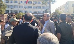 Kaymakamlık önünde cenaze eylemi