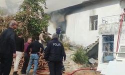 Malatya’da korkutan ev yangını