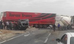 Mardin’de zincirleme trafik kazası: 3 yaralı