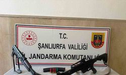 Şanlıurfa’da ruhsatsız 3 silah ele geçirildi