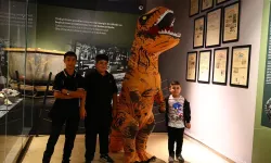 Elazığ Kent Müzesi’nde dinozor sürprizi: Ziyaretçiler gözlerine inanamadı