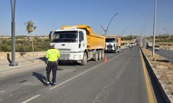 Malatya’da mikser ve kamyonlara kapsamlı denetim başladı!