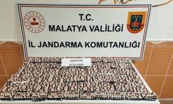 Malatya’da binlerce sentetik hap ele geçirildi