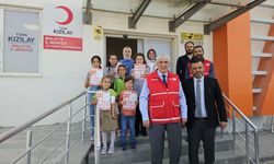 Malatya’da 7 çocuktan Gazze’ye büyük destek