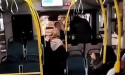Sivas'ta otobüste skandal: Şehit babasına hakaret edip dövmeye kalktı