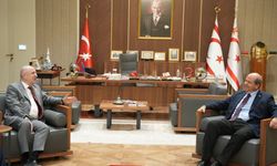 Ümit Özdağ’dan KKTC Cumhurbaşkanı Ersin Tatar’a ziyaret