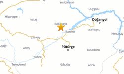 Pütürge’de üst üste depremler meydana geldi