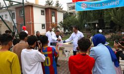 Çocuklar üniversitede eğlenip, öğreniyor