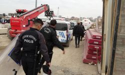 Malatya’da TOKİ şantiyesinde ortalık karıştı!