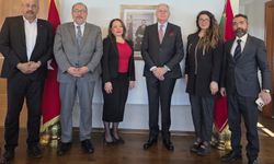 SATKOF Başkanı Bay, Mohammed Ali Lazreq’i ziyaret etti