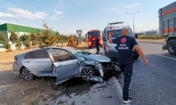Malatya'da trafik kazası; 2 yaralı