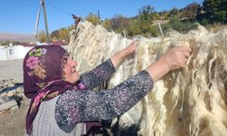 Malatyalı kadınların yün çırpma geleneği