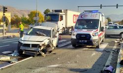 Soğukpınar’da kaza:2 yaralı