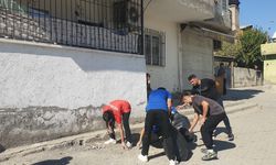 Cudi mahallesinde kapsamlı temizlik!