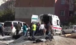 Malatya’da ayağına tuğla düşen iş yaralandı