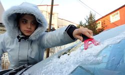 Eksi 6 Dereceye Düşen Sarıkamış’ta Kırağı Gecesi