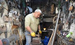 28 yıllık demirci ustasının meslek sevdası