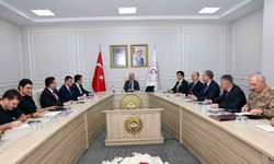 Cumhurbaşkanı Erdoğan’ın Adıyaman ziyareti öncesi güvenlik toplantısı yapıldı