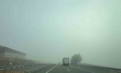 Diyarbakır’da sis etkili oldu