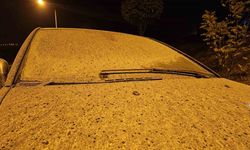 Elazığ’da toz taşınımı yağışla birleşti, adeta çamur yağdı