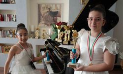 Gaziantep’te minik piyanistler dünya şampiyonu oldu