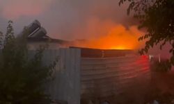 Malatya’da ev yangını