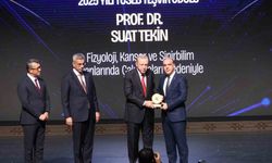 Prof. Dr. Suat Tekin’e TÜSEB Aziz Sancar teşvik ödülü