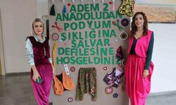 Şalvarla gelen kültür, podyumda buluştu