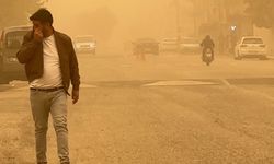 Toz bulutu Şanlıurfa semalarını kapladı