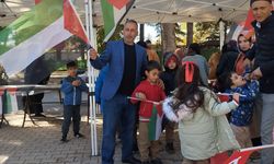 Doğanşehir’de minik yüreklerden Filistin’e destek