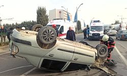 Malatya’da Trafik Kazası Zinciri: İlk Araç Takla Attı, İkinci Kaza Peşinden Geldi