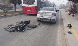 Malatya’da otomobil ile motosiklet çarpıştı: 1 yaralı