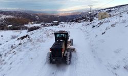 Yoğun Kar Yağışı Malatya–Adıyaman Yolunu Kapattı