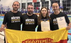 Milli yüzücü Derin Akar, Antalya'daki şampiyonada 11 yıllık Türkiye rekorunu kırdı