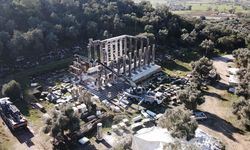 Zeus Tapınağı gelecek yıl restorasyonun tamamlanmasıyla eski ihtişamına kavuşacak