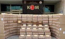 78 bin paket kaçak sigara ele geçirildi