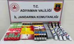 Adıyaman’da kaçak sigara operasyonu: 1 gözaltı