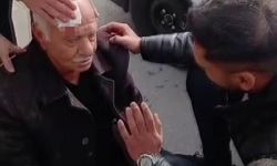 Elazığ'da otomobilin çarptığı yaşlı adam yaralandı