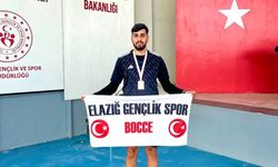 Elazığlı sporcu Türkiye 3'üncüsü oldu