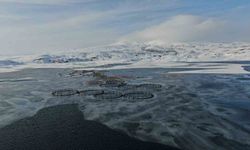 İlçe adeta dondu, termometreler -19.4'ü gösterdi