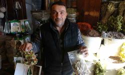 Karlı havalarda şifa arayanlar aktarlarda yoğunluk oluşturdu