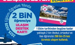 Kayseri'de ulaşım desteğinden 2 bin öğrenci faydalanıyor