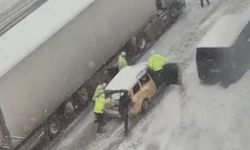 Mardin'de kar değil, kardeşlik manzaraları