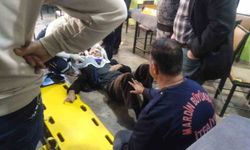 Mardin'de kıraathanede tavan çöktü: 2 yaralı